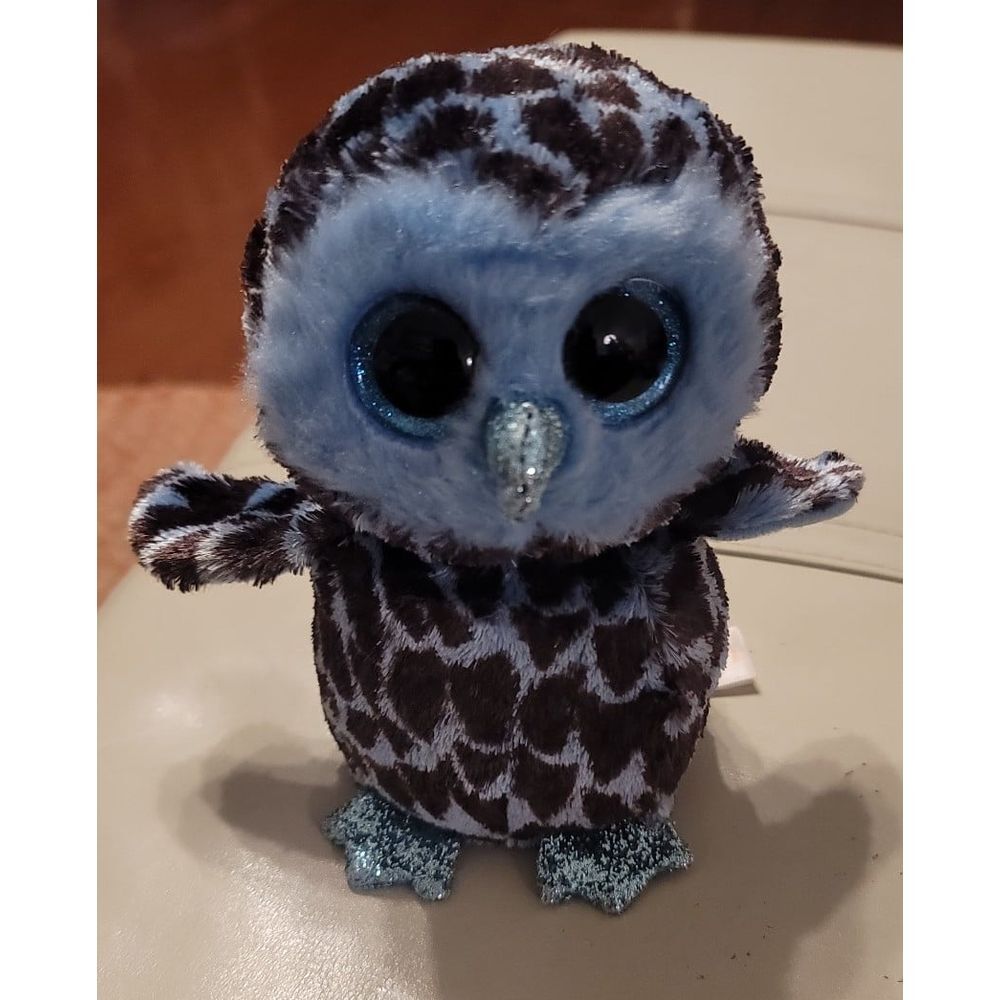 Ty Beanie Boos YAGO the Owl, 6"